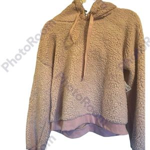 NWT Blue Star Sherpa Hoodie Size XL